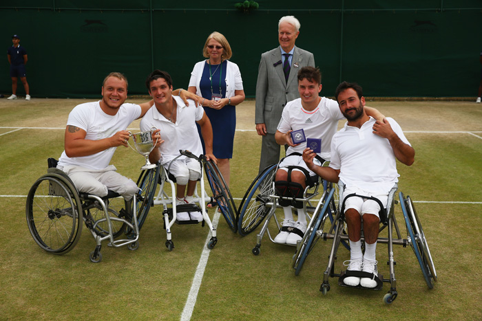 Wheelchair tennis - Wimbledon to hold singles events from 2016 