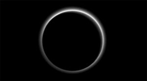 Flowing nitrogen ice glaciers and a thick layer of haze cover Pluto 