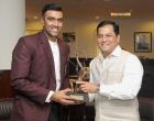 Indian cricketer Ravichandran Ashwin presented Arjuna Award 