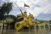 In pictures: Myanmar floods worsen as government declares emergency 