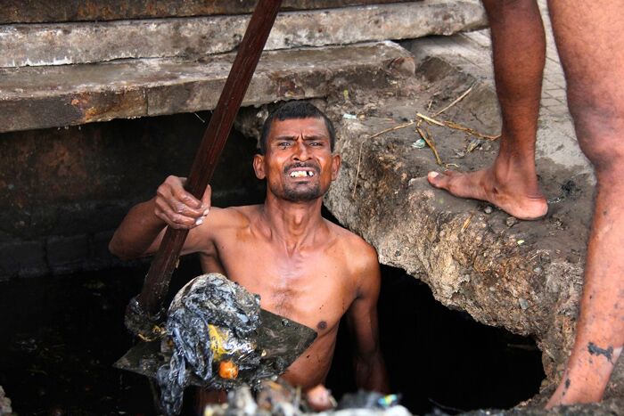 Delhi: 5 workers died after inhaling toxic fumes while cleaning sewer