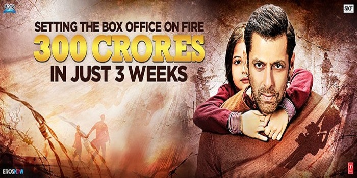 Salman Khan's Bajrangi Bhaijaan enters 300 crore club; second film to do so after PK 