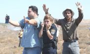 These Palestine men didn't see an enemy when an Israeli policewoman was caught in trouble 