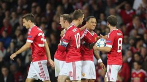 Memphis Depay dazzles in Manchester United's 3-1 win in first leg of Champions League playoff 