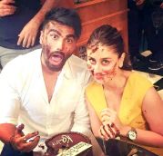 Ki and Ka: Arjun Kapoor-Kareena Kapoor get 'messy' treatment on the sets 