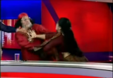 Watch: Spiritual gurus wrestle on national Television over debate on Radhe Maa 