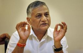 NDA allies hit out at VK Singh for 'dog' comment; AAP wants him arrested 