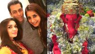 Salman Khan's Ganpati celebration inside pics: Amy Jackson, Amrita Rao and others seek blessings 