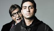 Big B's birthday wish for Abhishek Bachchan will give you father-son goals