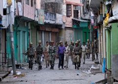 Muzaffarnagar tense again, police patrol the streets 