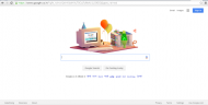 Google gets nostalgic with a fat computer and a lava lamp on its 17th birthday 