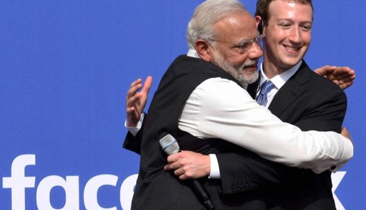 PM Modi & Facebook Zukerberg