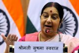 Why was Sushma Swaraj the country's in-charge for 3-days?  