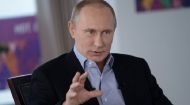 Kremlin 63: Vladimir Putin celebrates birthday with ice-hockey, horses and raw shirtless appeal 