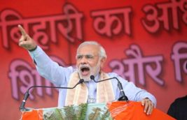 PM says Lalu will 'remote control' Bihar if grand alliance wins 