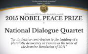And the Nobel Peace Prize goes to...Tunisian National Dialogue Quartet! 