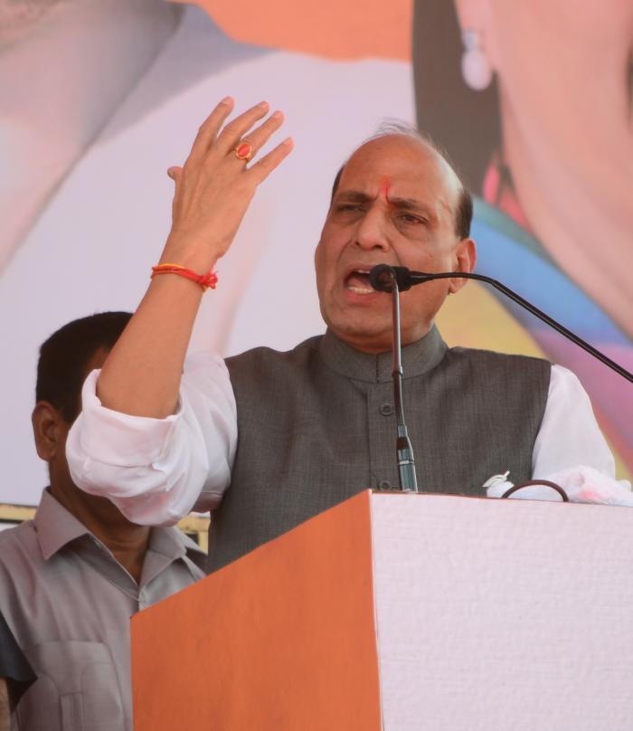 Eight suspects detained in MP-UP terror incidents: Rajnath Singh