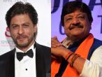 Congress slams BJP leader for questioning SRK's patriotism, #KailashVijayvargiyaLeaveIndia trends on Twitter 