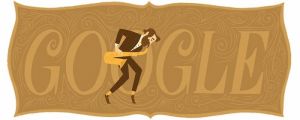 Google celebrates saxophone inventor Adolphe Sax's 201st birthday with a doodle 