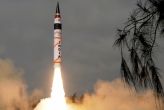 Ballistic missile Agni-IV test-fired off the Odisha coast as part of user trial 
