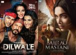 Here is why Dilwale may overshadow Bajirao Mastani this December 