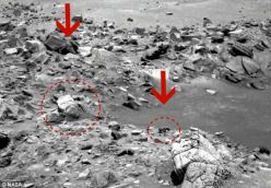 'Face of God' or just a rock? UFO watchers find 'life' on Mars. Again 