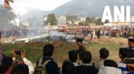 J&K: Chopper carrying pilgrims crashes in Katra, 7 feared dead 
