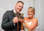 A Disney Wedding: Snakes, a fox and a meerkat attended this wedding 