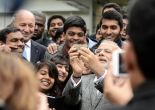 What journos asked the PM at BJP's Diwali Milan: may I take a selfie with you? 