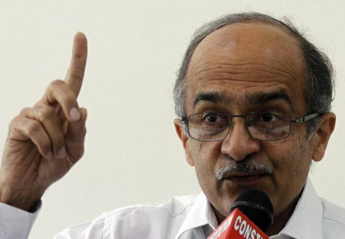 Supreme Court notice to lawyer Prashant Bhushan on contempt plea by AG and Centre