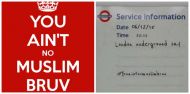 #Trending: You Ain't No Muslim Bruv! Twitter unites over words condemning London stabber 