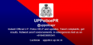 UP police saves the day, takes to Twitter to help out journo 