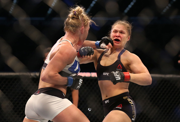 Rousey knocked out, Barca's treble... 13 moments that defined sports in 2015 