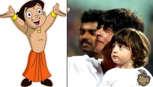 AbRam meets Chhota Bheem but it's not dad Shah Rukh Khan who made this happen  