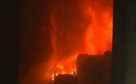 Girls' hostel vandalised, set on fire by mob in Howrah 