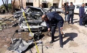 More than 56 dead in suicide truck bombing at Libya police academy 