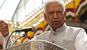 Opposition BJP MLAs in Karnataka disrupt Governor Vajubhai Vala's address in legislature