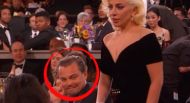 And the Golden Globe goes to Leonardo DiCaprio and Lady Gaga's awkward moment 