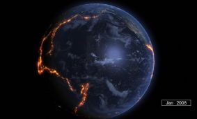 [Video]: Thousands of earthquakes in one minute.Watch this to believe it 