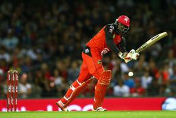 Gayle-storm in BBL! Jamaican marauder equals record for fastest T20 fifty 