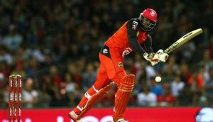 Chris Gayle plays a blistering innings, scripts new record after hitting 14 sixes in T20I