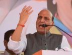 BJP sounds poll bugle in West Bengal, Rajnath addresses first election rally in Barasat  