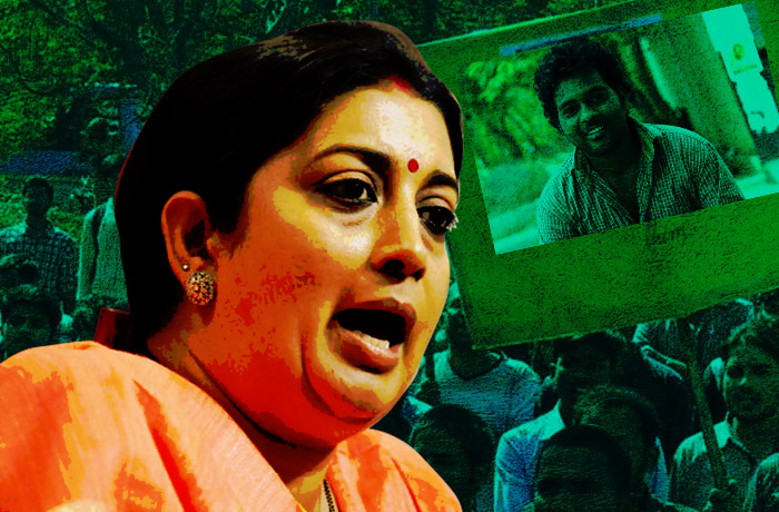 #HydStudentSuicide: here's how you got your "facts" totally wrong, Ms Irani! 
