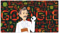 Google celebrates Wilbur Scoville's 151st birthday with a 'spicy' doodle 