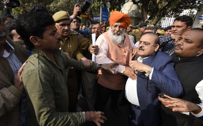 #JNUCrackdown: You don't mess with a nationalist like BJP MLA OP Sharma 