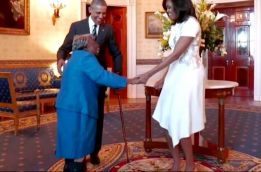 Trending: This 106-year-old lady left Barack and Michelle Obama speechless 