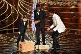 #OscarsSoWhite tries its best by giving us many token black presenters  