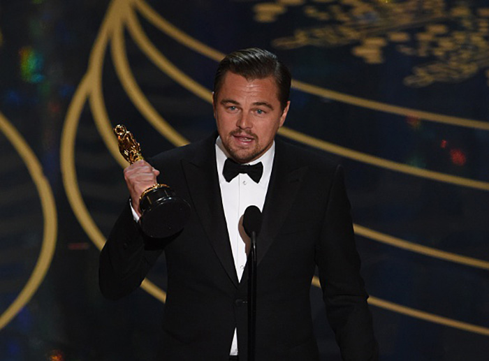 Watch: Leonardo DiCaprio's Oscar 2016 acceptance speech wasn't just a long thank you note 
