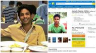 This IIT graduate just put himself a sale on Flipkart. Will it help him get a job? 