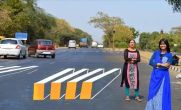 You'll never miss a zebra crossing again. Thanks to these 2 ladies in Gujarat 